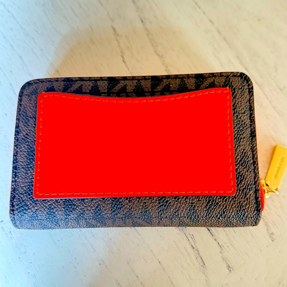 New Michael Kors Contrast Card Case - Picture 6 of 8